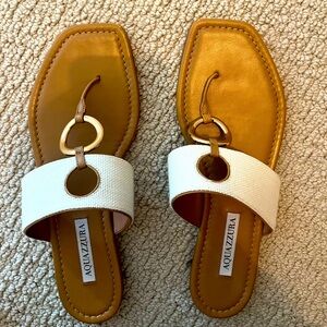 Aquazurra sandals size 40.